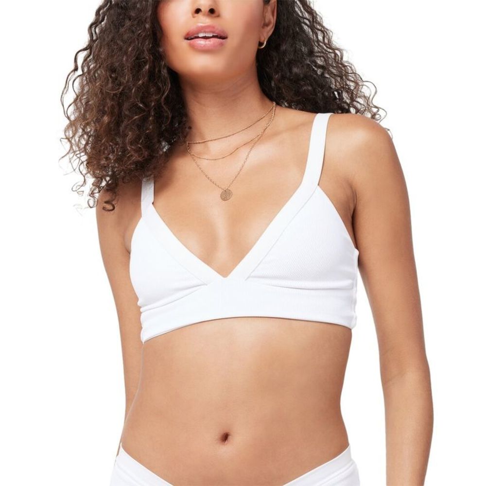 L*Space White Bikini Top